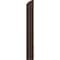 Ekena Millwork Americraft 2-Board (2 Batten) Wood Joined Board-n-Batten Shutters w/Ellipt Top, ARW101BE207X77TBH, PR ARW101BE207X77TBH - alternate 3